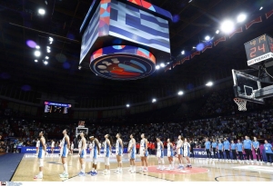 General Manager της Εθνικής Γυναικών η Εβίνα Μάλτση, το επιτελείο της ομάδας