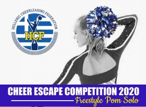 Cheer Escape Competition 2020 Freestyle Pom Solo