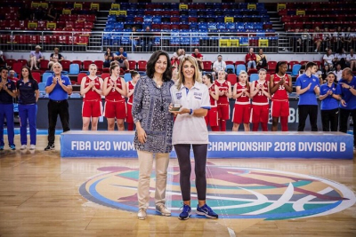 Βραβείο από την FIBA για την γιατρό της Εθνικής, Κική Τσακίρη!