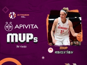 Η Ρεμπέκα Τόμπιν MVP των τελικών της Α1 Γυναικών